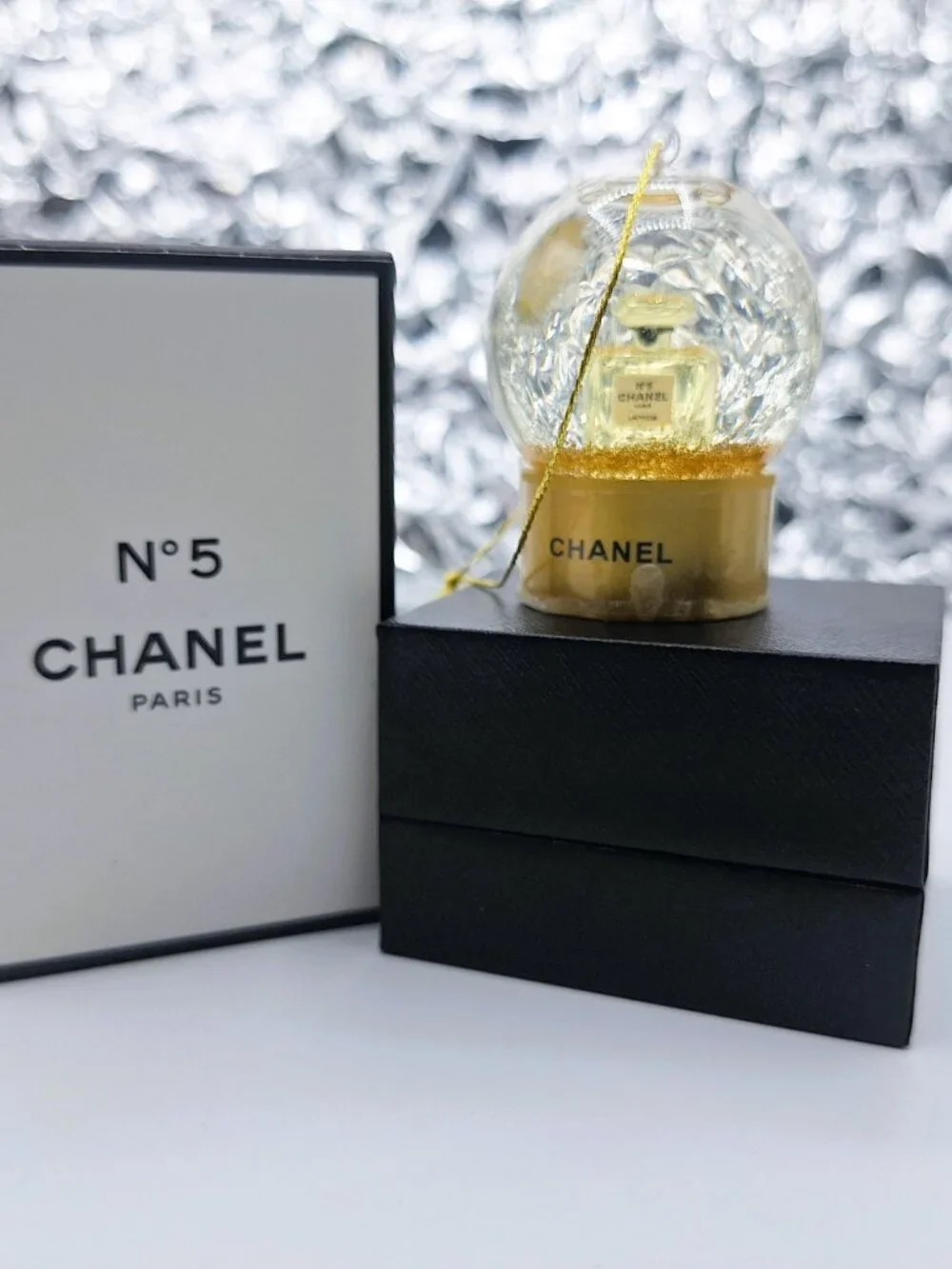 Rare CHANEL Snowglobe Christmas Ornament - Not Available in Stores!